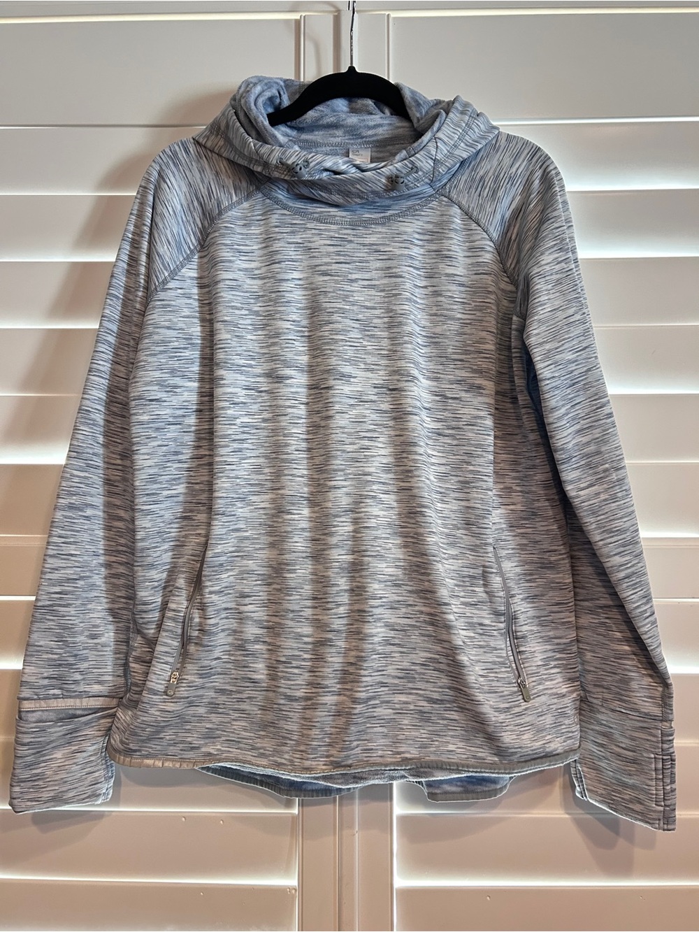 GAP Cowl Neck Sweatshirt Blue Size Large